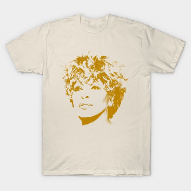 Retro Tina Turner Classic T-Shirt by Native Culture